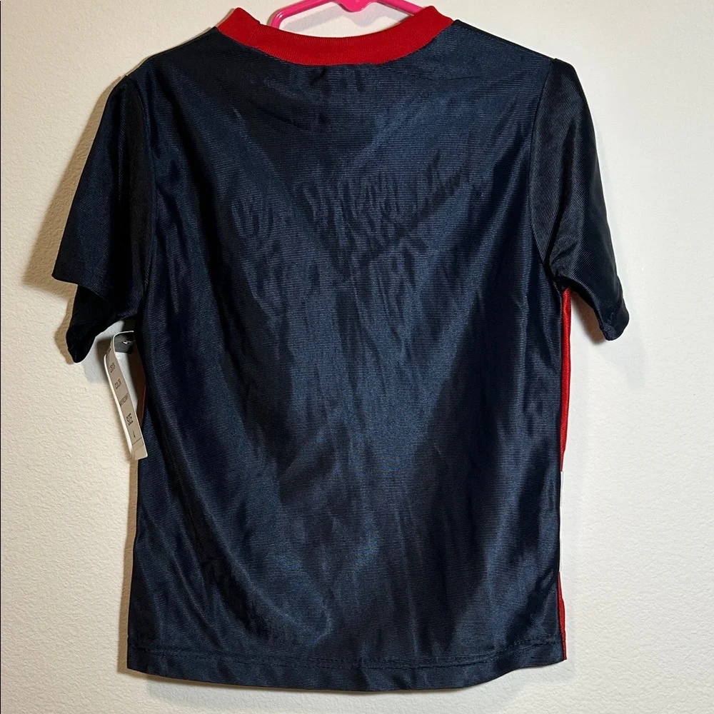 Navy and Red Kids Shirt